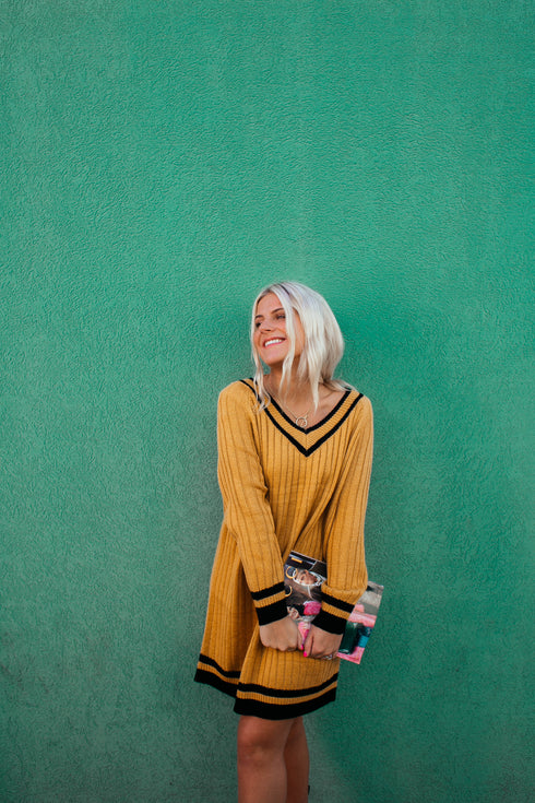 Stay Gold Knit Jumper